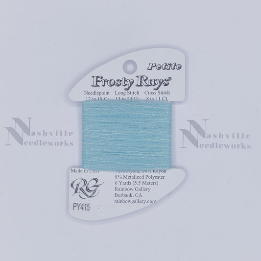 Petite Frosty Rays PY415 -  Aqua Splash