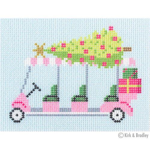 Bradley Needlepoint
Palm Beach Gold Cart
NTG KB108