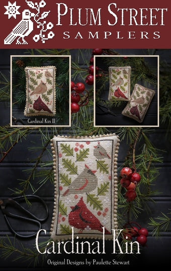 Plum Street Samplers Cardinal Kin Chart