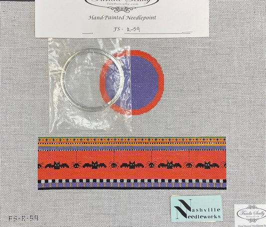 Funda Scully Halloween Trinket Box with Bats R-59