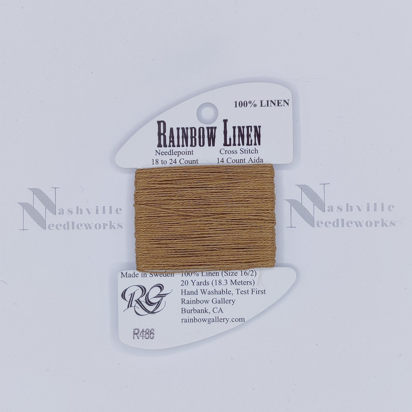 Rainbow Linen - R486 Honey Mustard