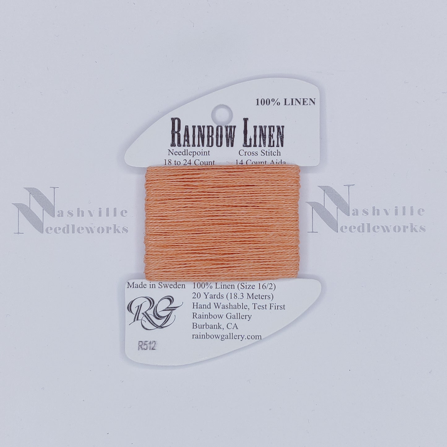 Rainbow Linen - R512 Dark Apricot