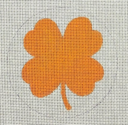 Orange Clover Round