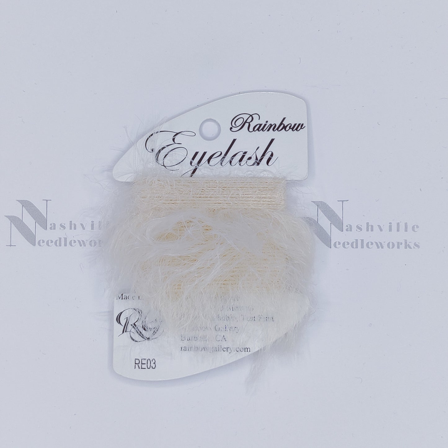 Rainbow Eyelash - RE03 Ecru