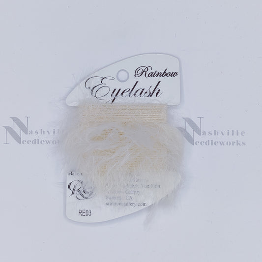 Rainbow Eyelash - RE03 Ecru