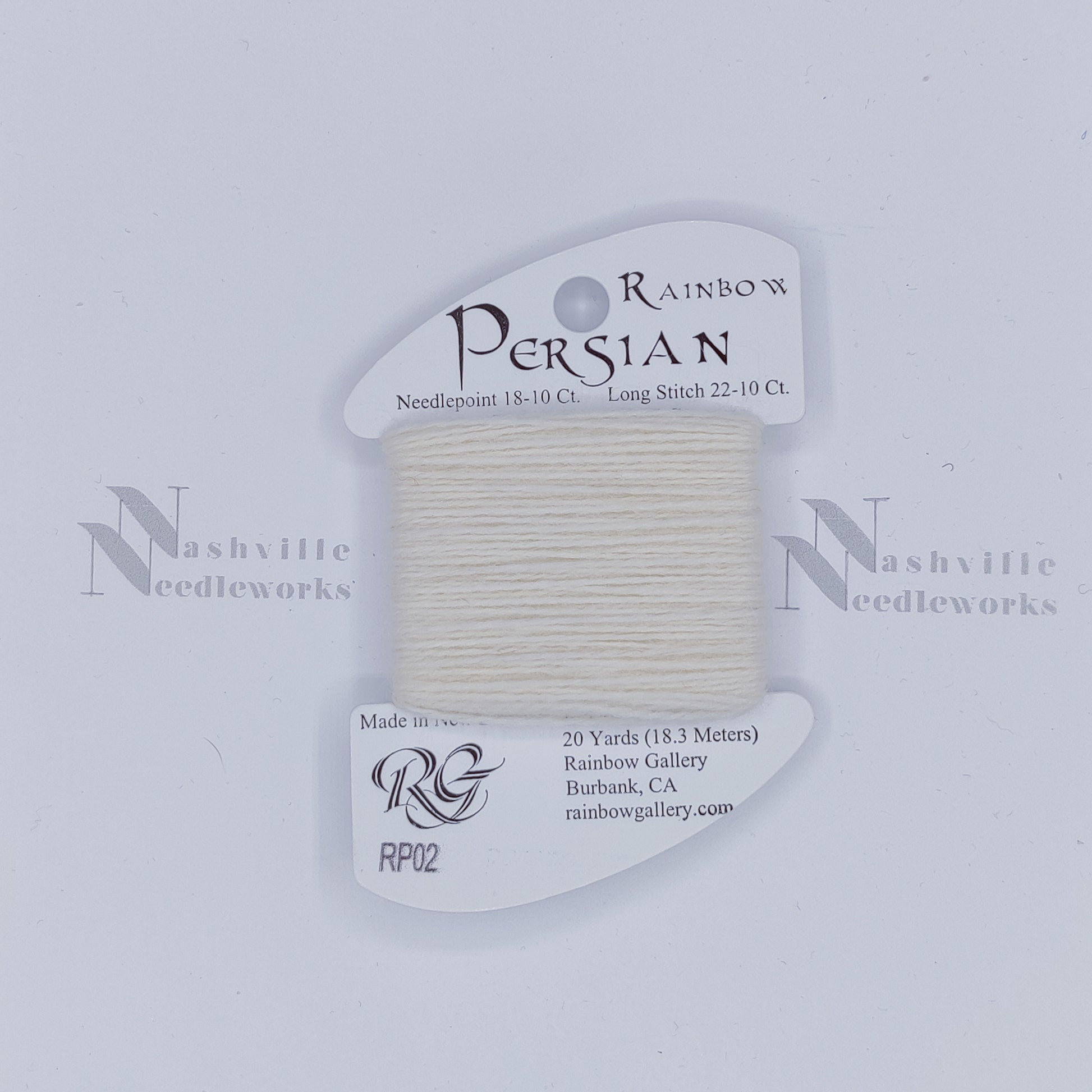 Rainbow Persian - RP02 White