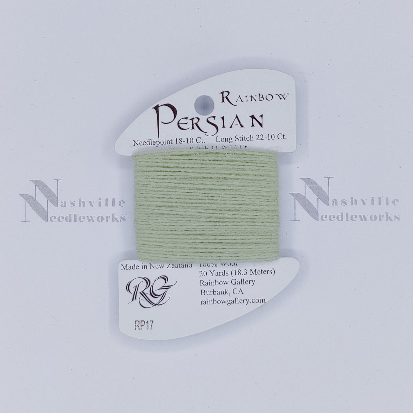 Rainbow Persian - RP17 Seafoam Green