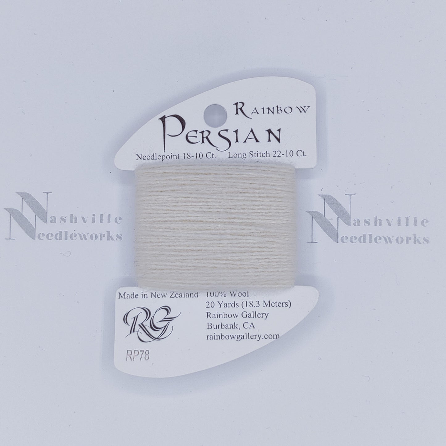 Rainbow Persian - RP78 Winter White