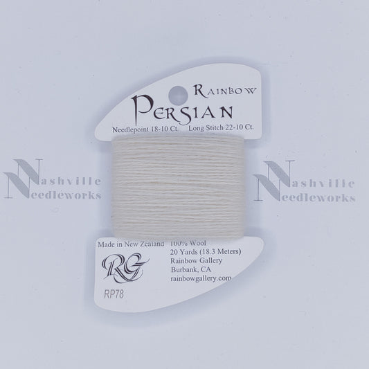 Rainbow Persian - RP78 Winter White