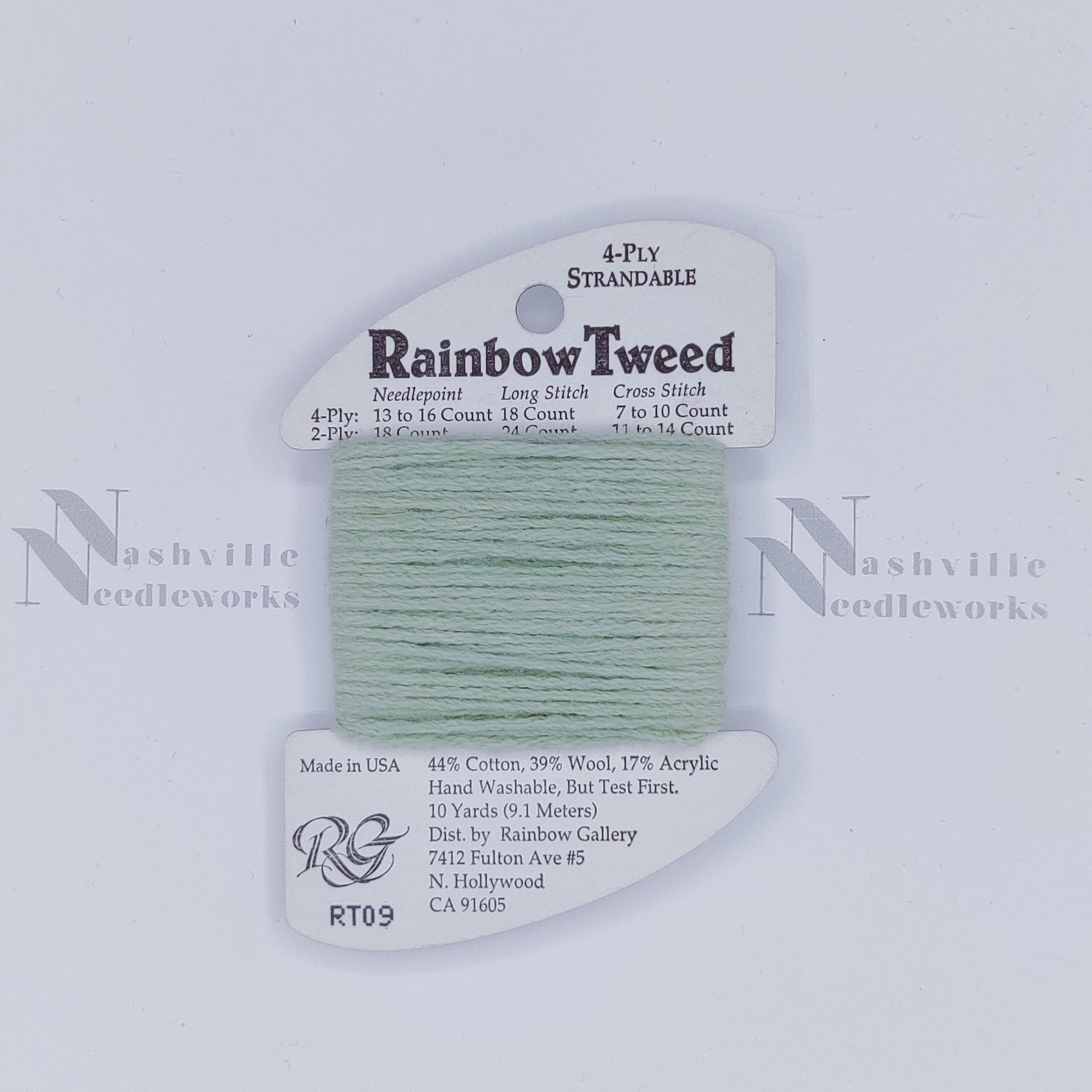 Rainbow Tweed - RT09 Baby Green