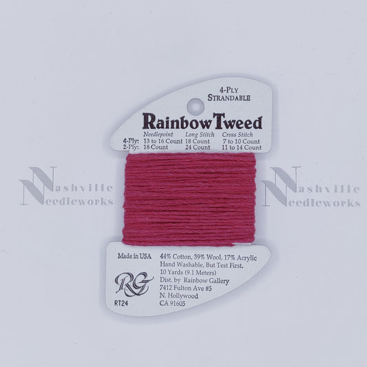 Rainbow Tweed - RT24 Dark Mauve