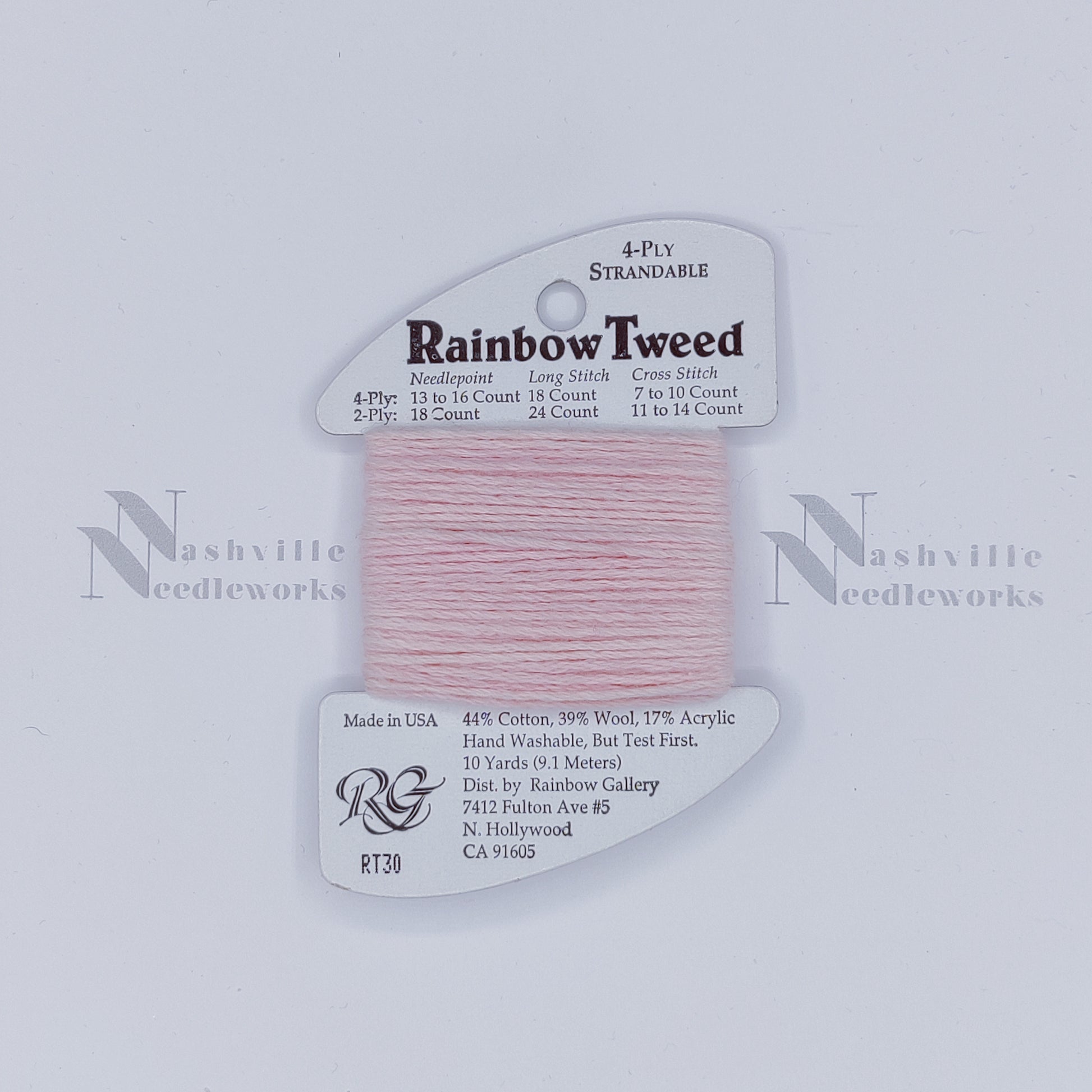 Rainbow Tweed - RT30 Baby Pink