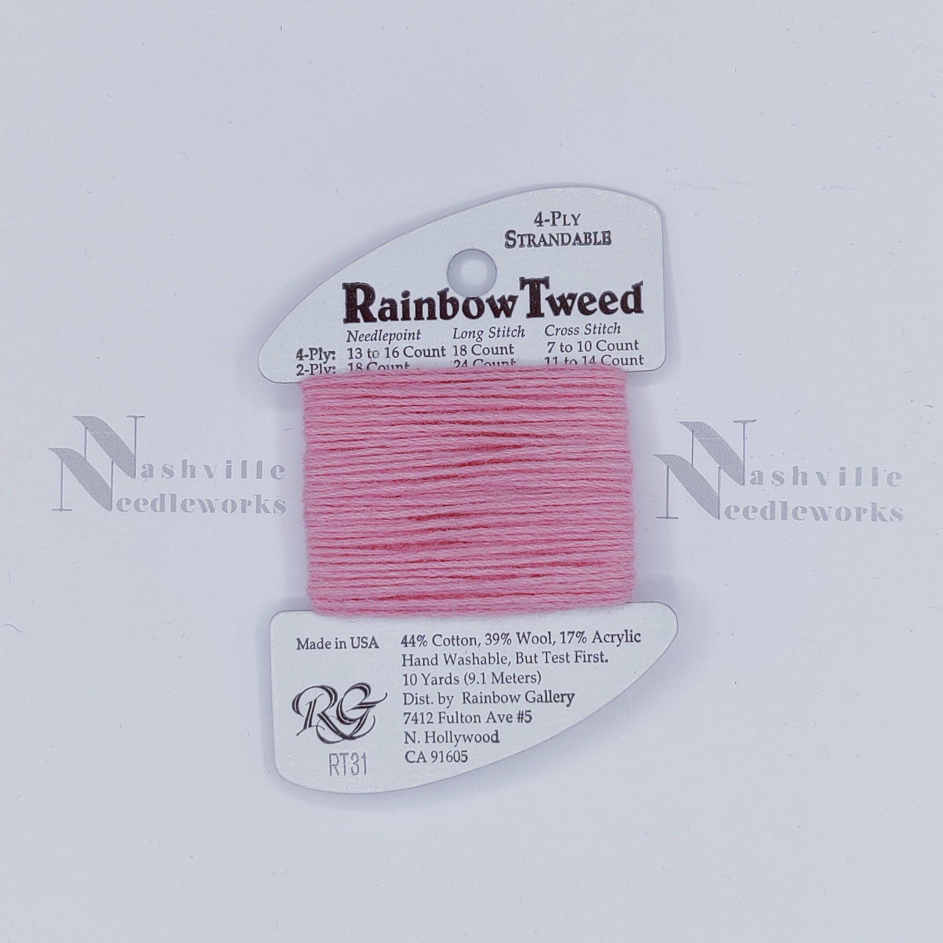 Rainbow Tweed - RT31 Lite Rose