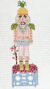 Rachel Barri PrinceofPalmBeachNutcracker canvas with available stitch guide