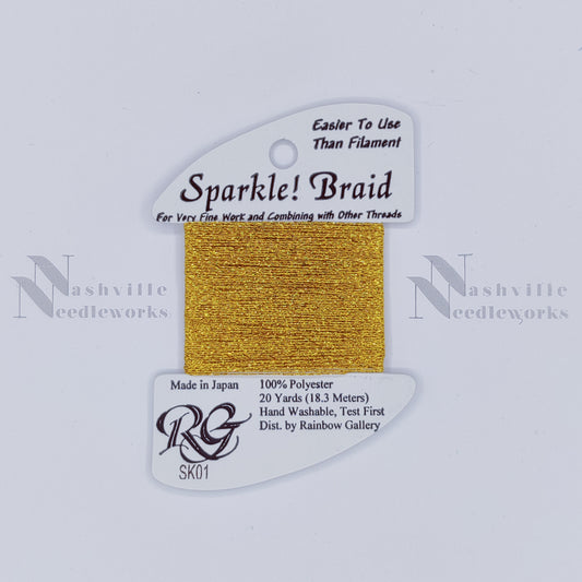 Sparkle! Braid - SK01 Yellow Gold