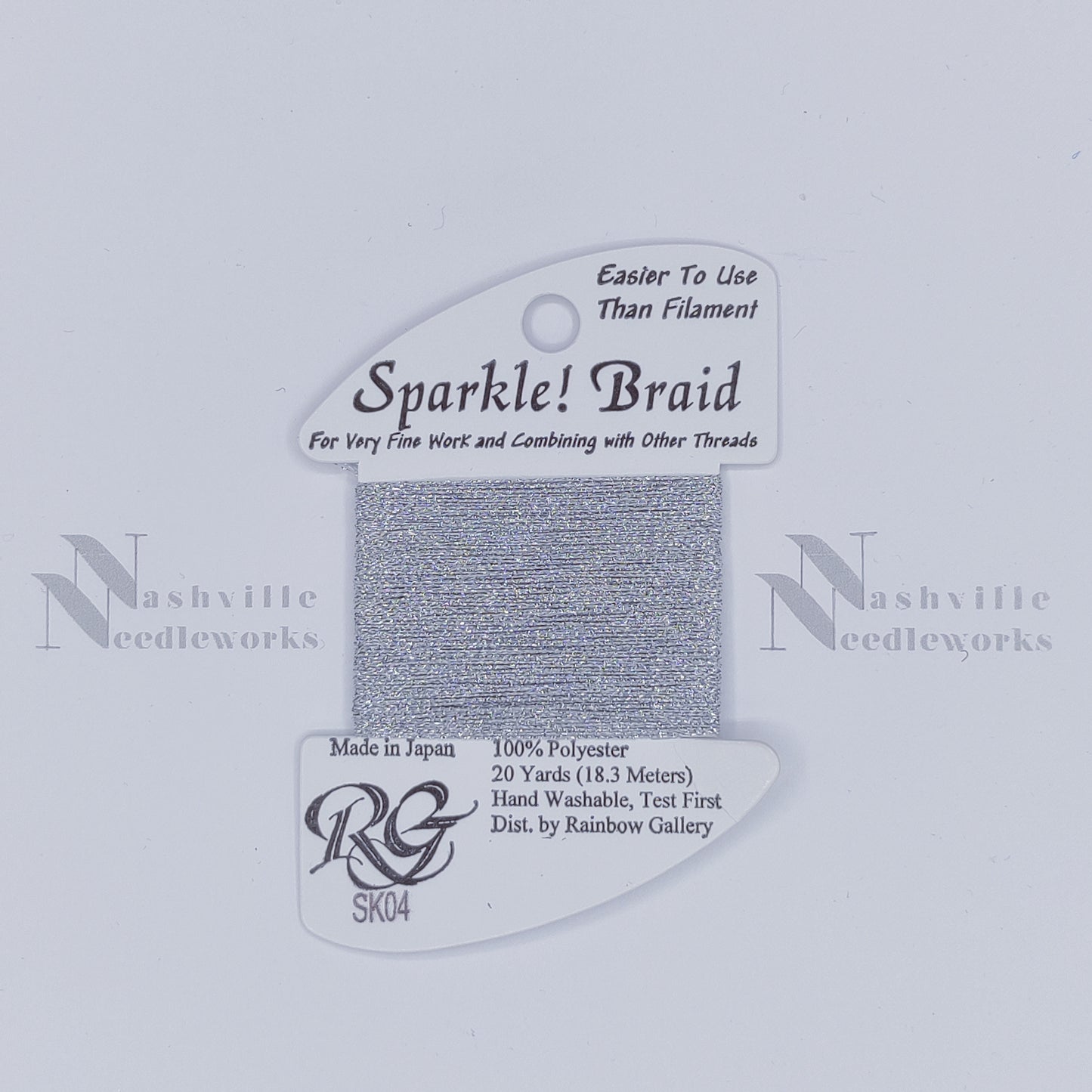 Sparkle Braid - SK04 Silver