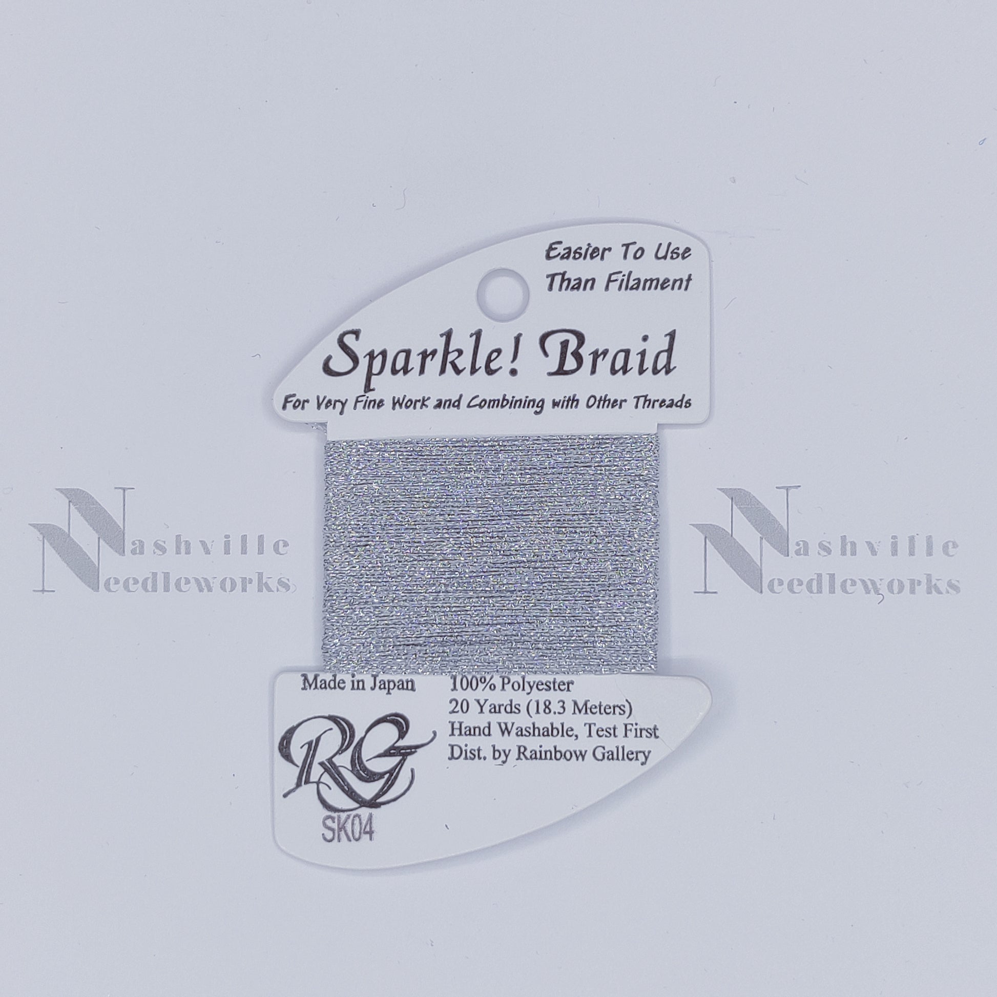 Sparkle Braid - SK04 Silver