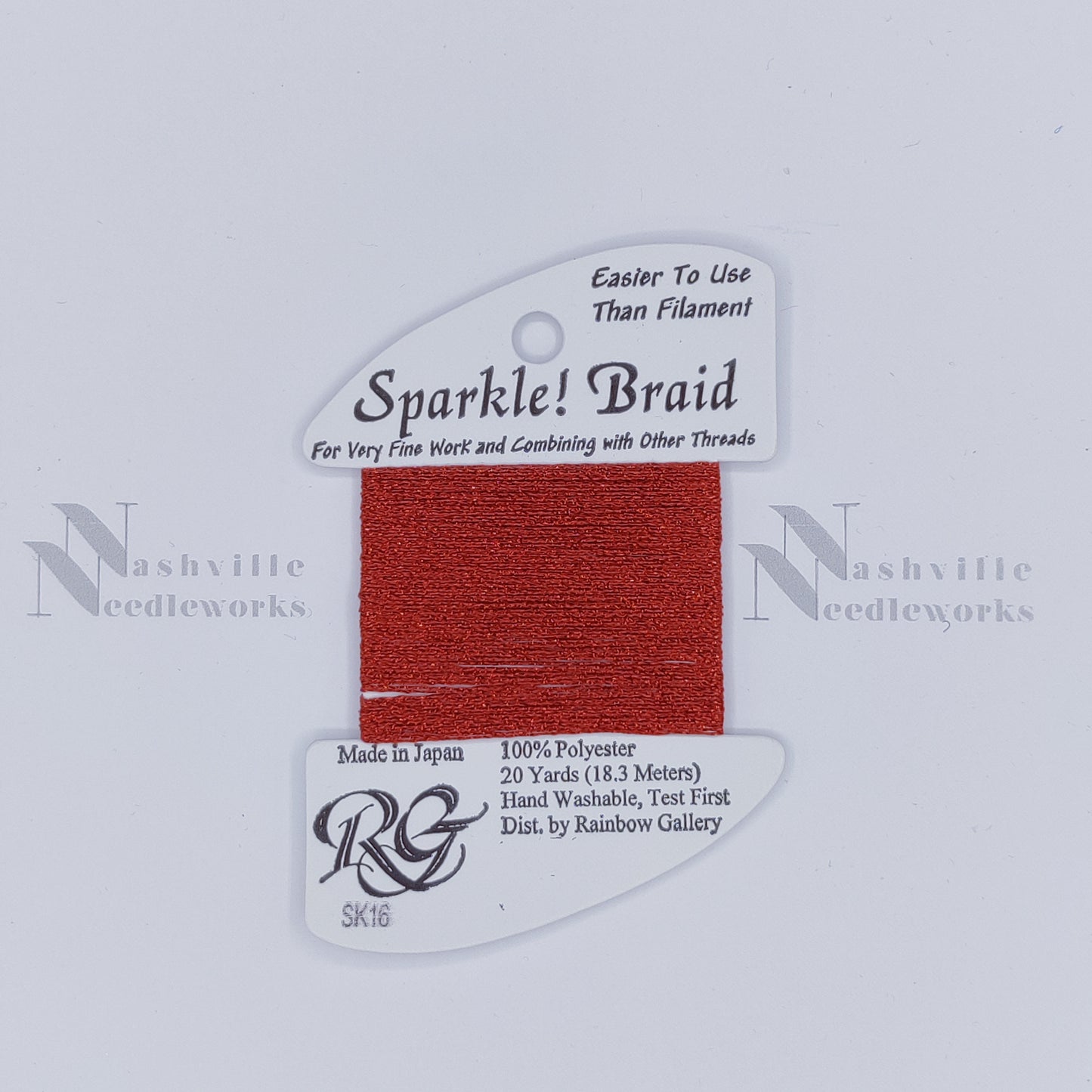 Sparkle Braid - SK16 Red