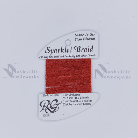 Sparkle Braid - SK16 Red
