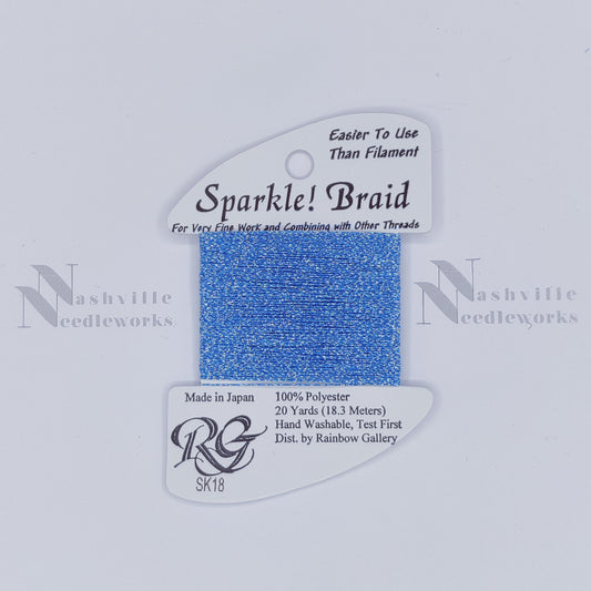 Sparkle Braid - SK18 Silver Blue