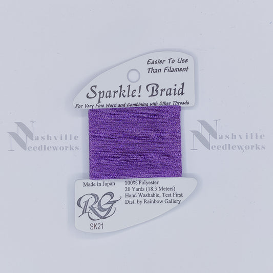 Sparkle Braid - SK21 Purple