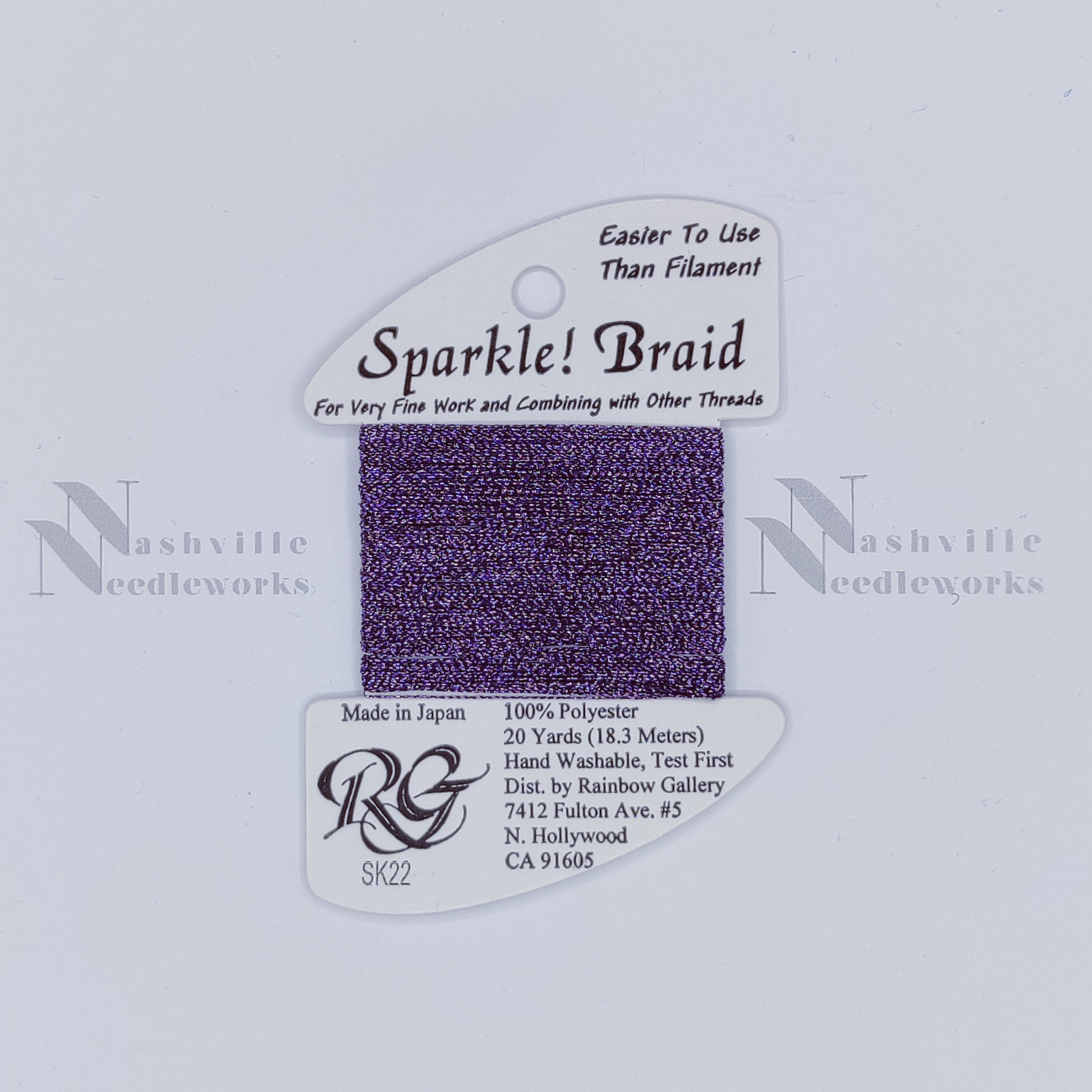 Sparkle Braid - SK22 Dark Purple