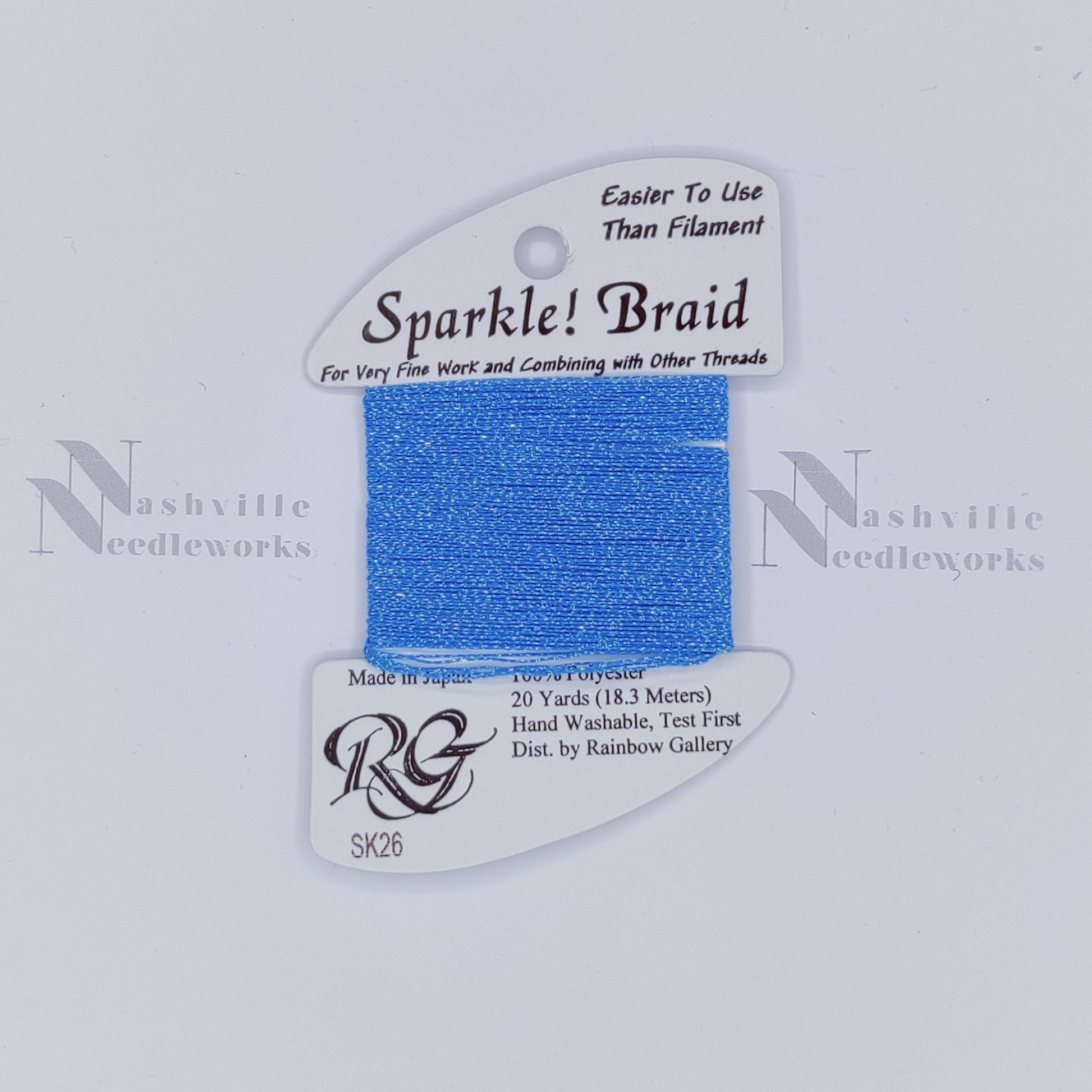 Sparkle Braid - SK26 Shimmer Blue
