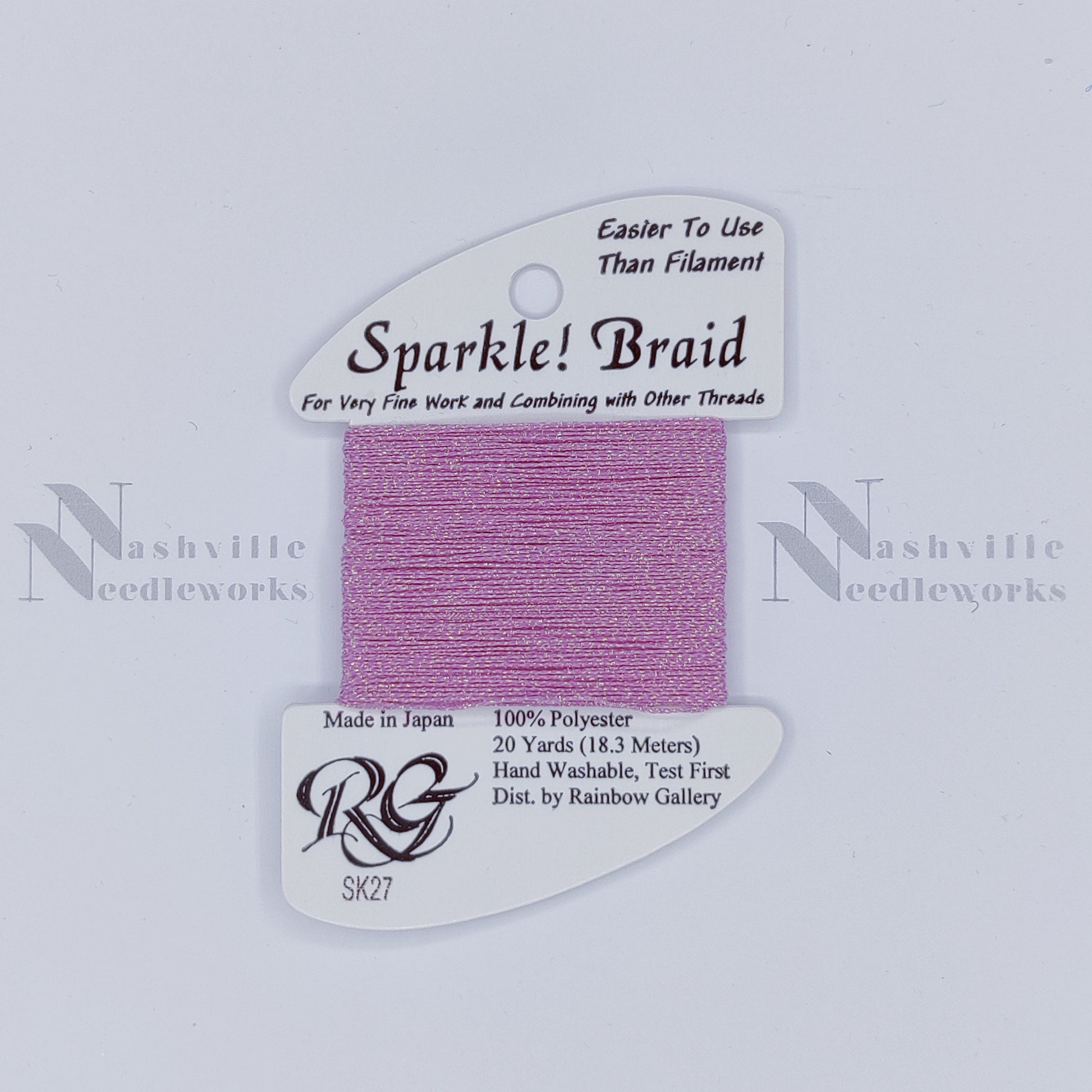 Sparkle Braid - SK27 Shimmer Pink