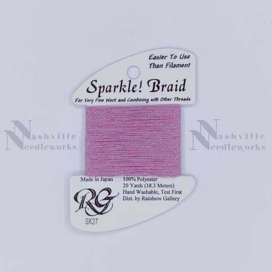 Sparkle Braid - SK27 Shimmer Pink