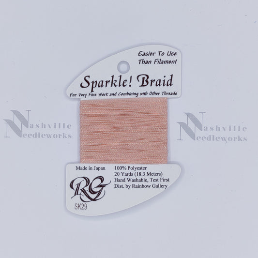 Sparkle Braid - SK29 Shimmer Peach