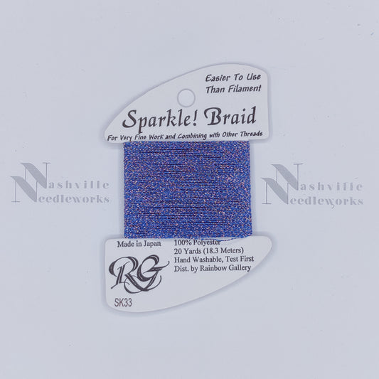 Sparkle Braid - SK33 Blue Violet