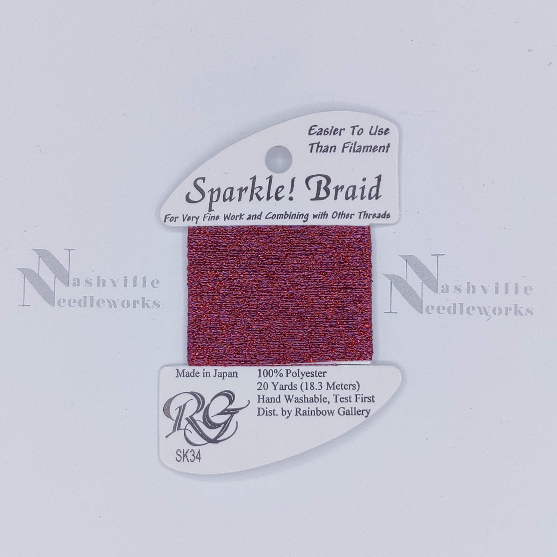 Sparkle Braid - SK34 Red Violet