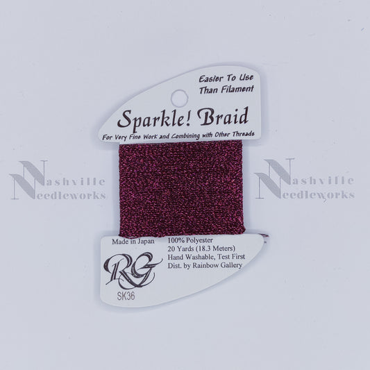 Sparkle Braid - SK36 Dark Fuchsia