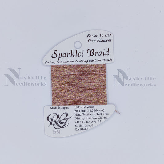 Sparkle Braid - SK44 Golden Mauve