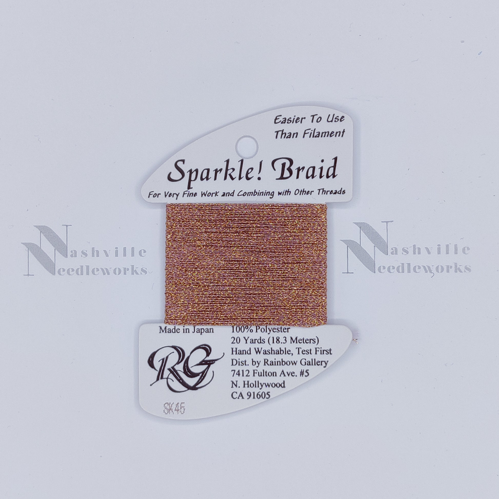 Sparkle Braid - SK45 Dark Golden Mauve