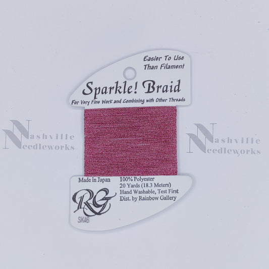 Sparkle Braid - SK46 Raspberry
