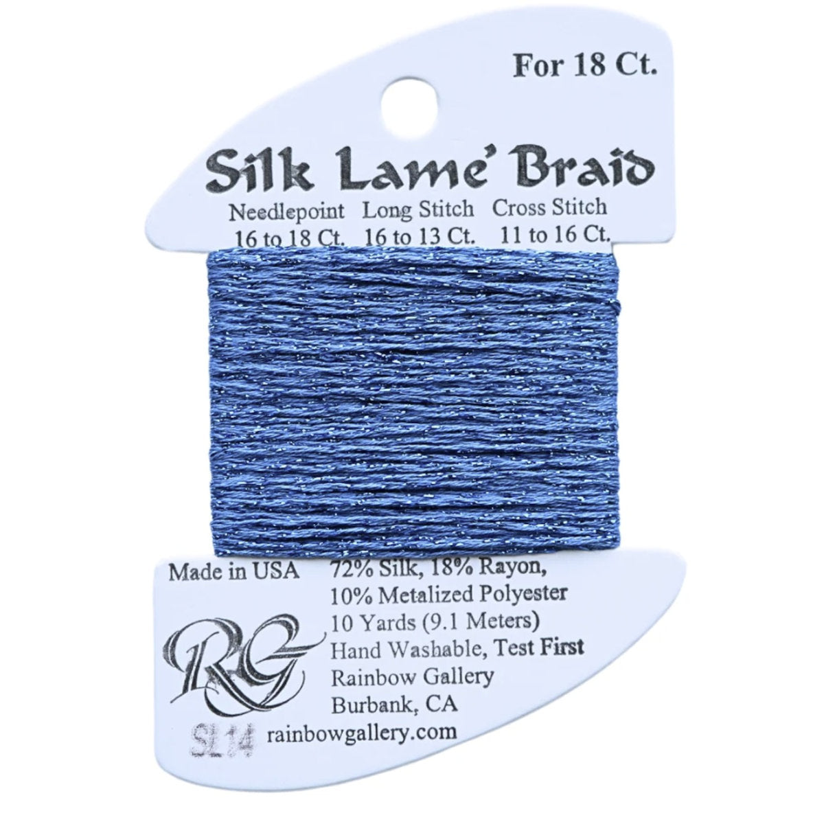 Silk Lame 18 - SL14 Blue