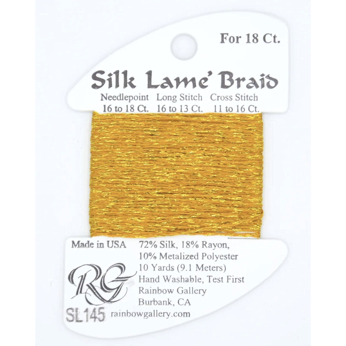 Silk Lame 18 - SL145 Fool's Gold