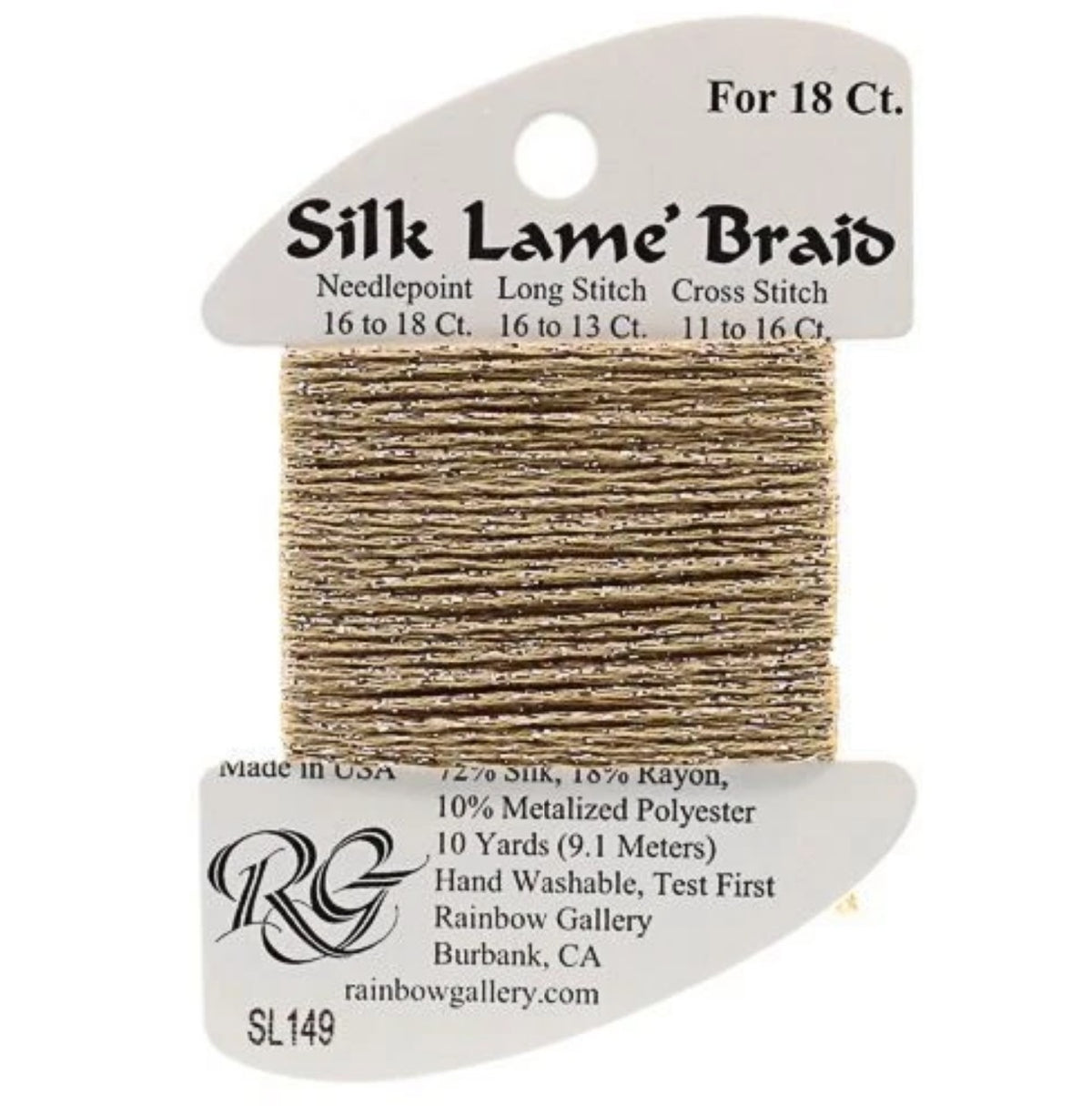 Silk Lame 18 - SL149 Desert Sand