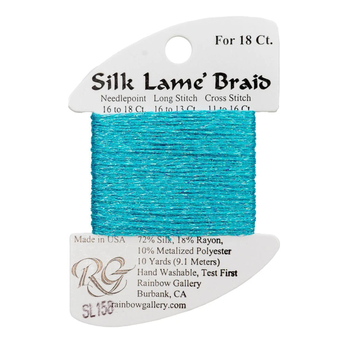 Silk Lame 18 - SL158 Capri