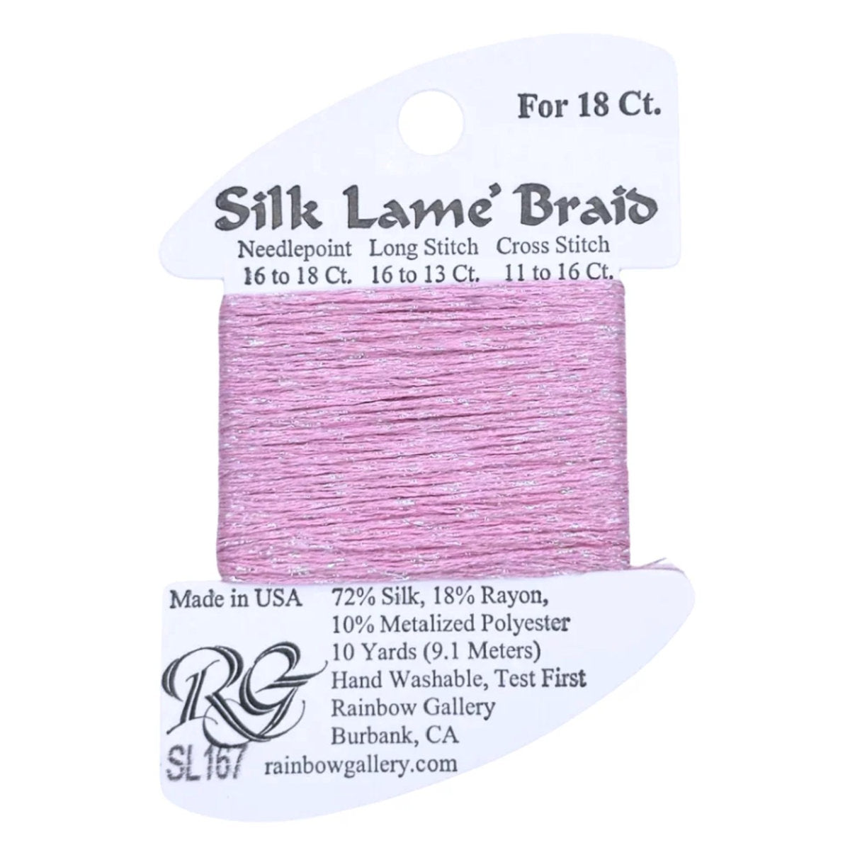 Silk Lame 18 - SL167 Pink Lady