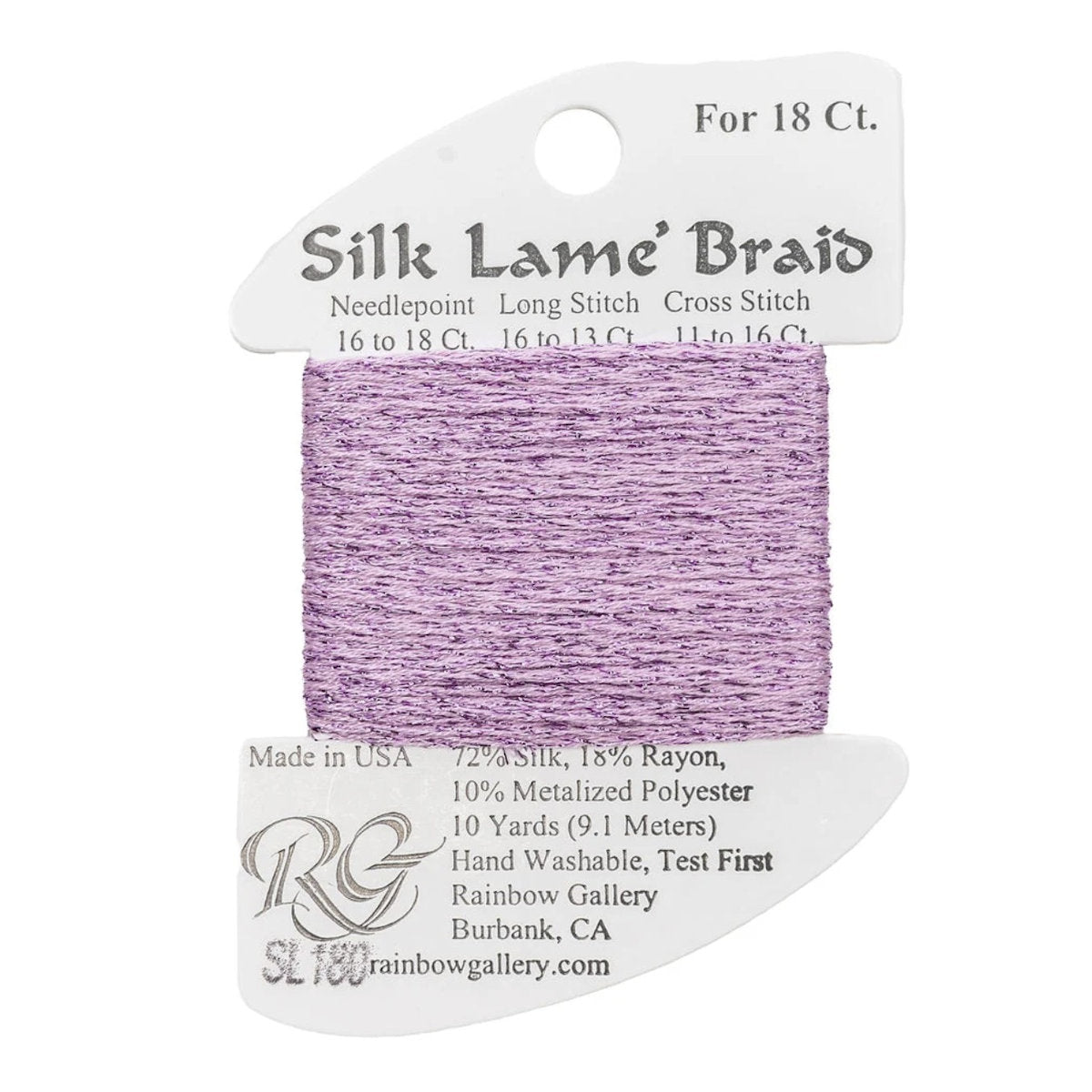 Silk Lame 18 - SL180 Lilac Chiffon