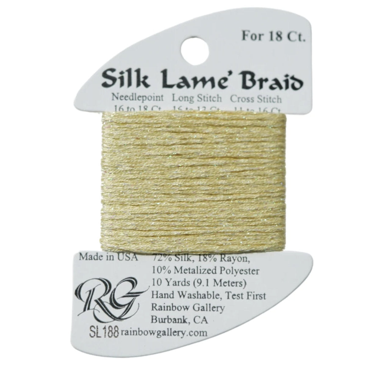 Silk Lame 18 - SL188 Vanilla
