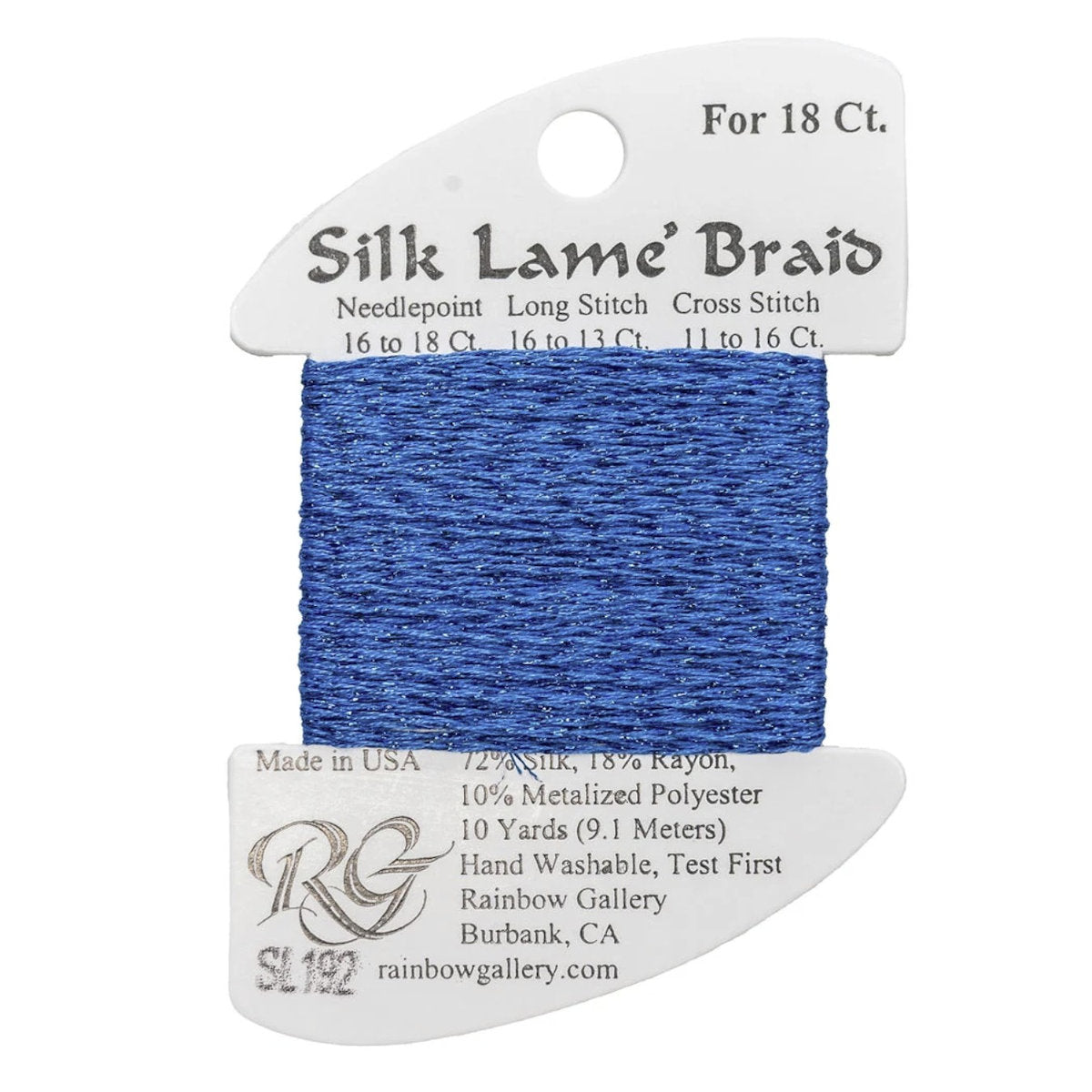 Silk Lame 18 - SL192 Bluebird