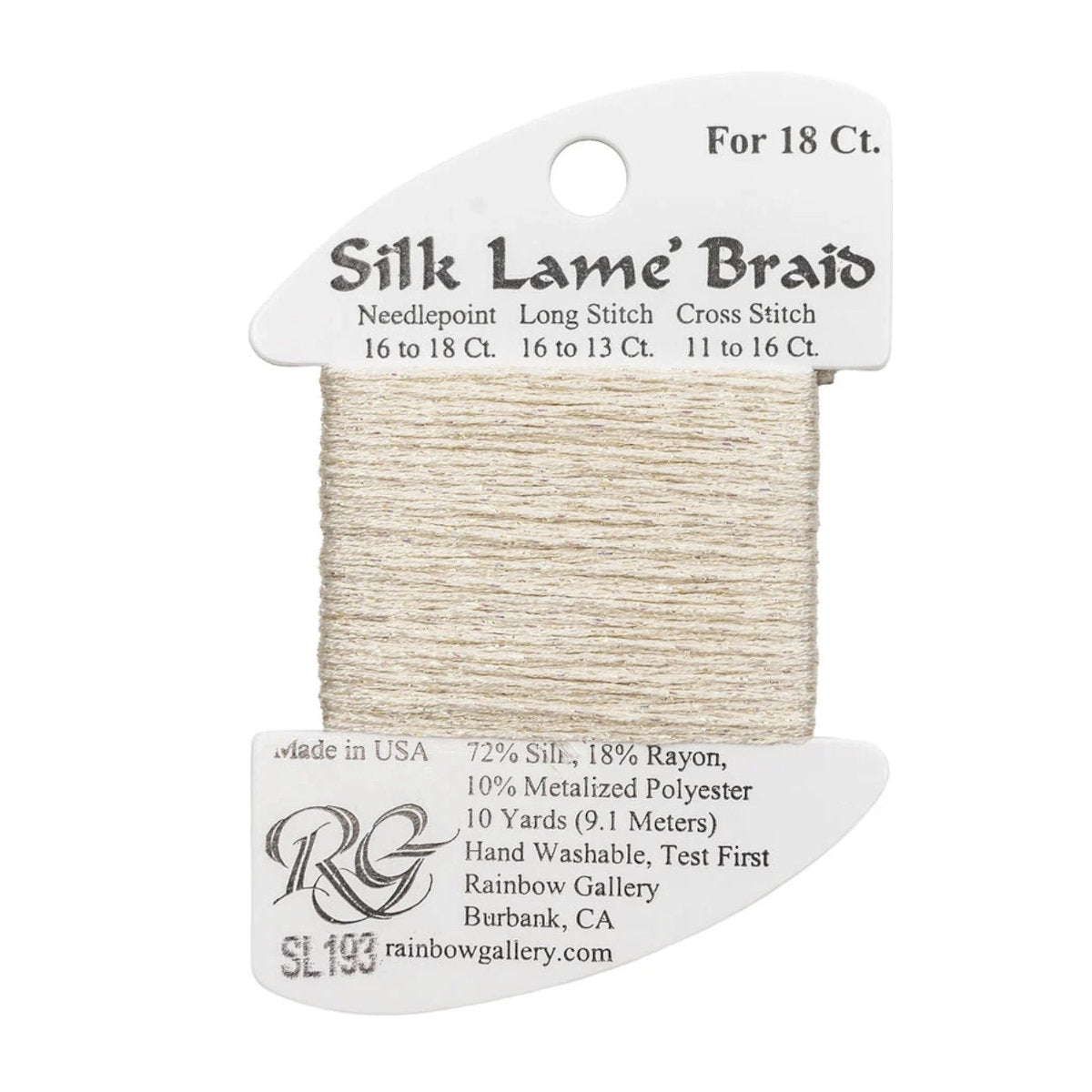 Silk Lame 18 - SL193 Crème Brule