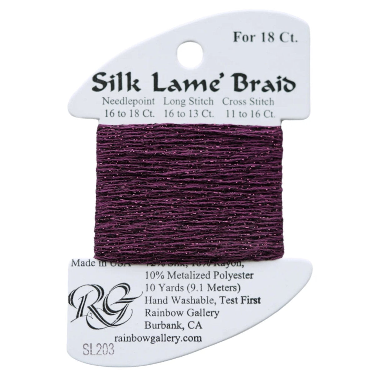 Silk Lame 18 - SL203 Magenta