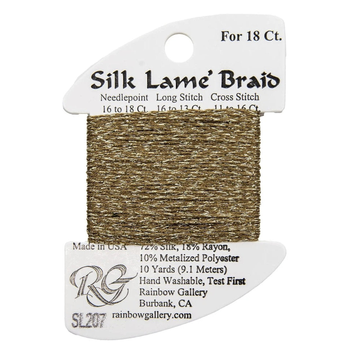 Silk Lame 18 - SL207 Prairie Dust