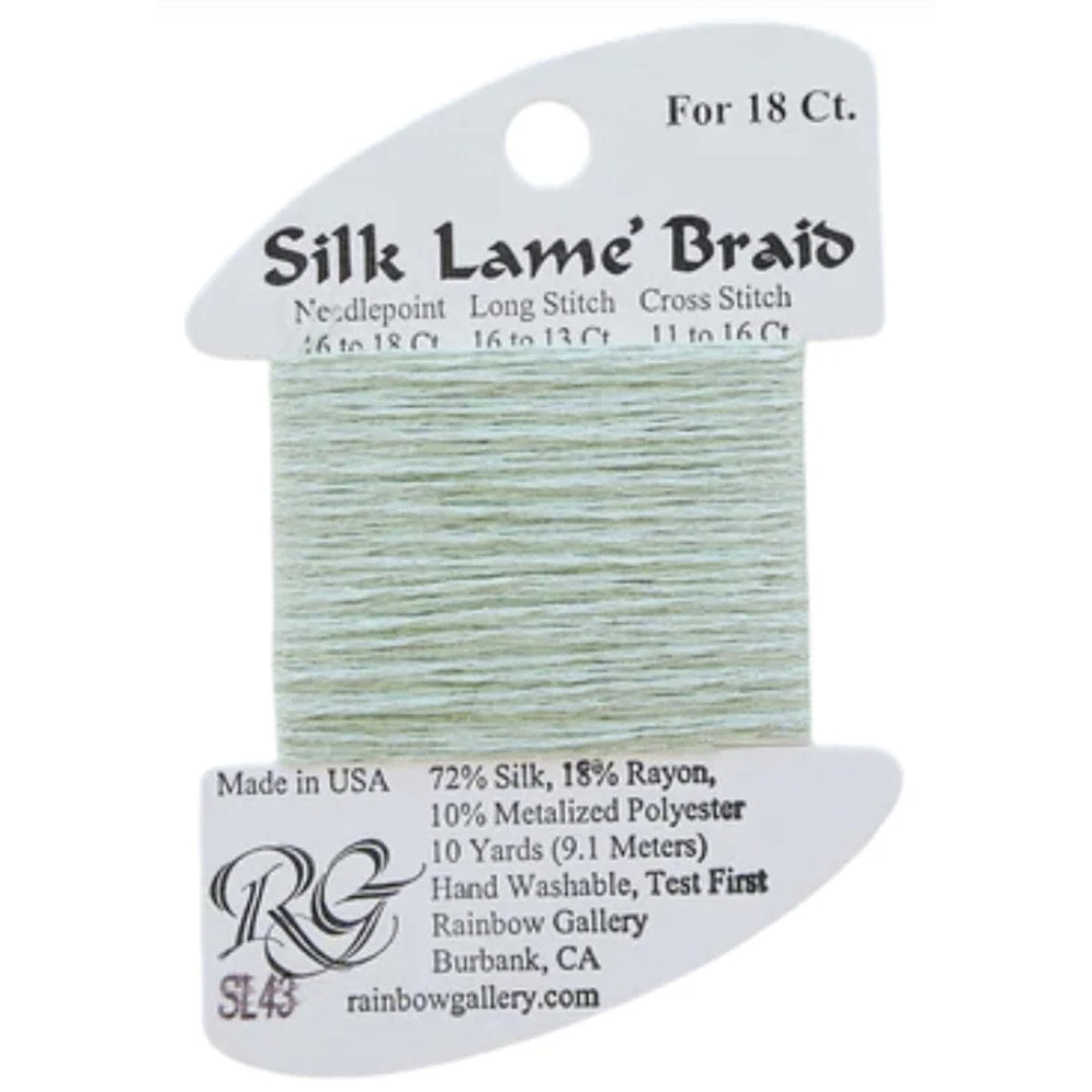 Silk Lame 18 - SL43 Lite Mint