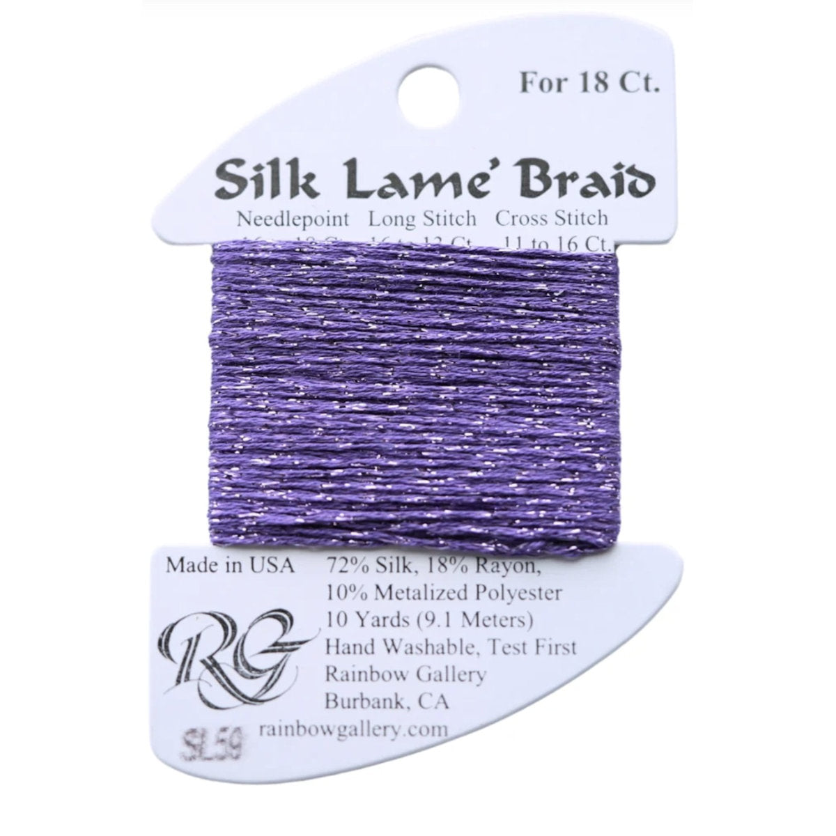 Silk Lame 18 - SL59 Lilac
