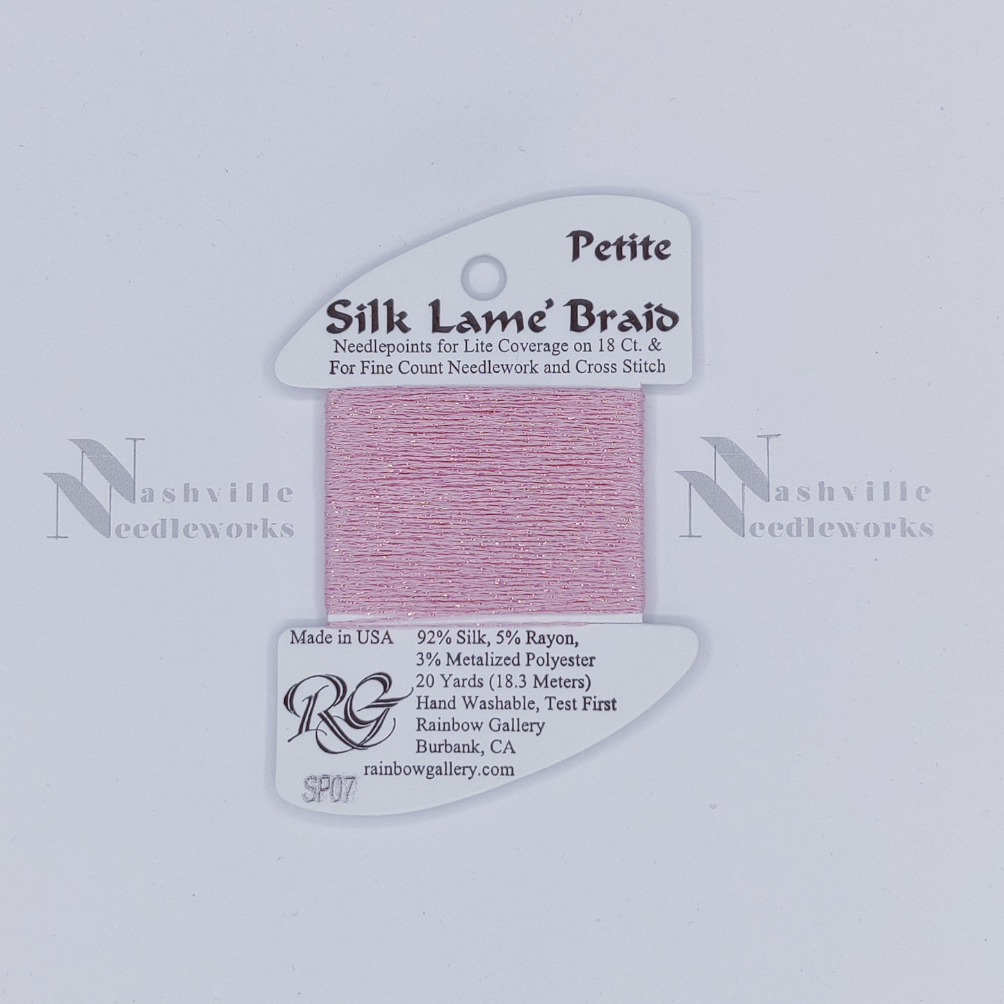 Petite Silk Lame - SP07 Pink